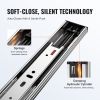 VEVOR 10 Pairs of 20 Inch Drawer Slides Side Mount Rails, Heavy Duty Full Extension Steel Track