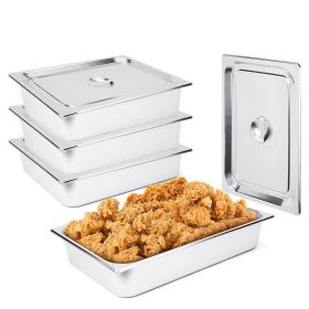 Stainless Steel Pans (Option: 4pcs)