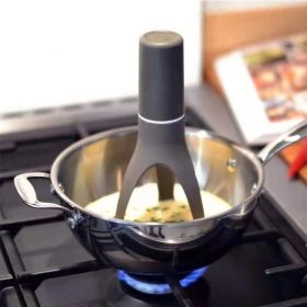 sThe Unique Automatic Pan Stirrer - Longer Nylon Legs Kitchen Tools Automatic Triangle Mixer Whisk (select: Longer Nylon Legs)