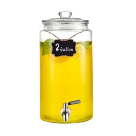 Beverage Dispenser with Nozzle for Restaurants/Hotels/Parties (Capacity: 2 gal, Color: As pic show)